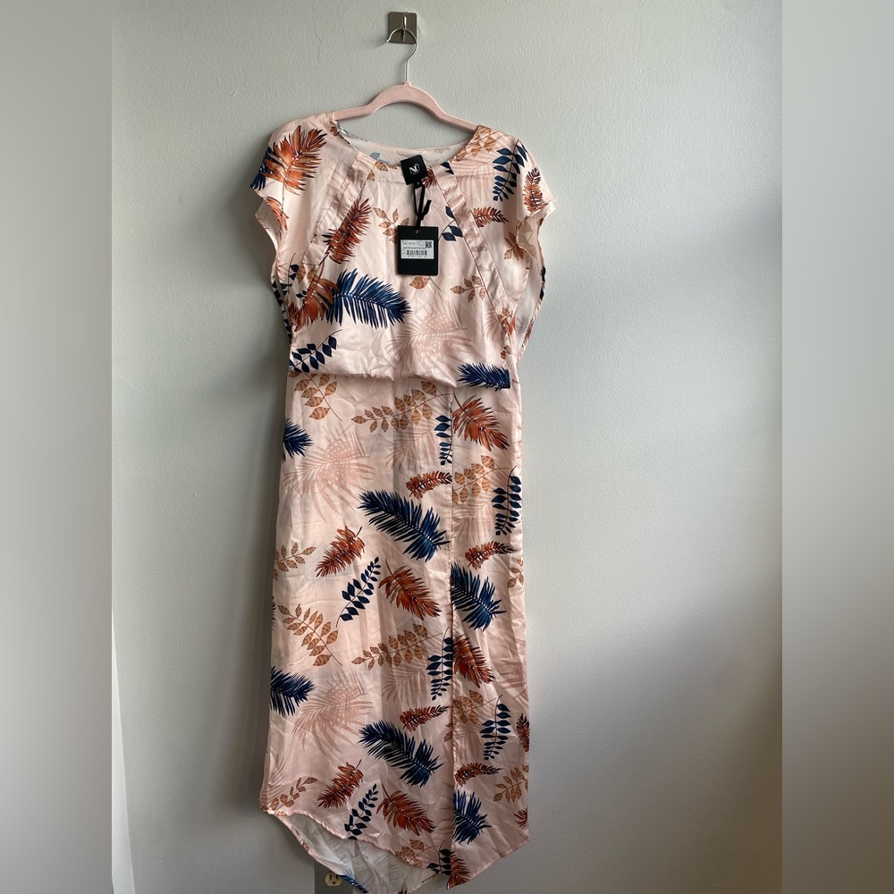NWT NÜ Denmark Maxi satin dress